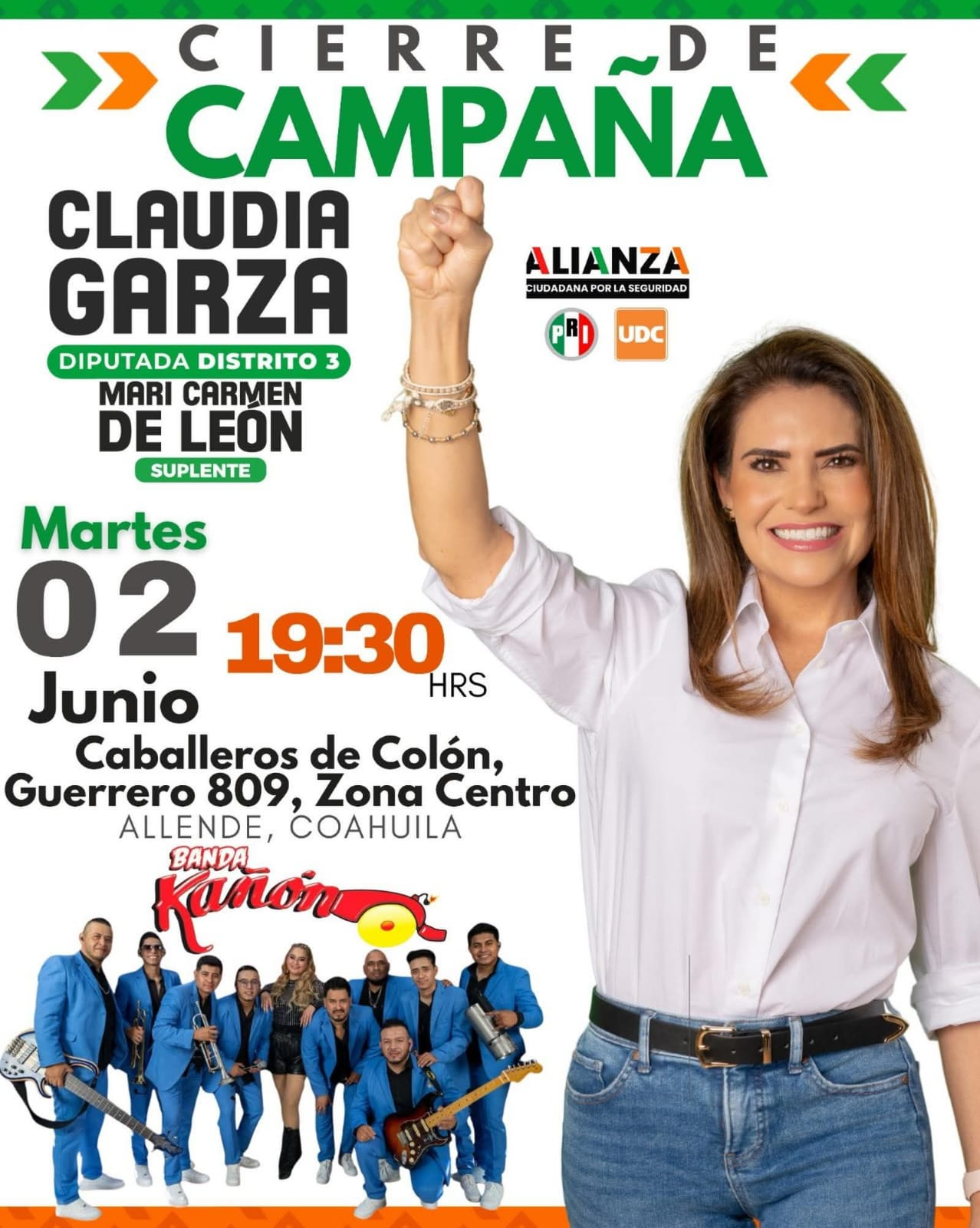 Aura, Minas La Luz, Valle Dorado y Nuevo Barroterán con Claudia Garza