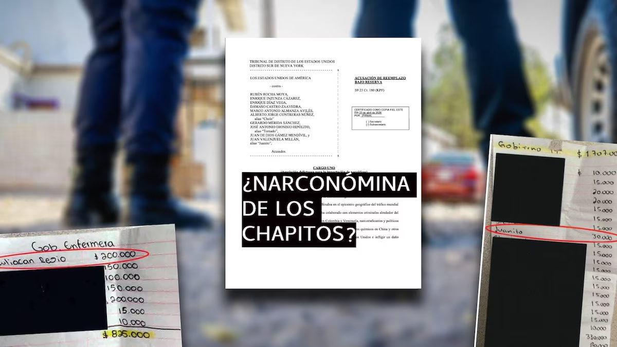 Con pagos de 300 mil mensuales: Esta es la ‘narconómina’ de Los Chapitos, según la acusación de EU
