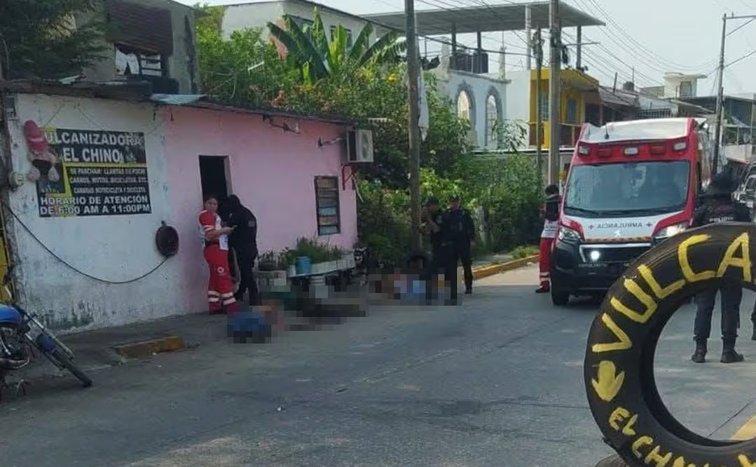 Ataque a bal4zos dejó tres mu3rtos en Tabasco; una personas lesionada se trasladó por sus propios medios a un hospital