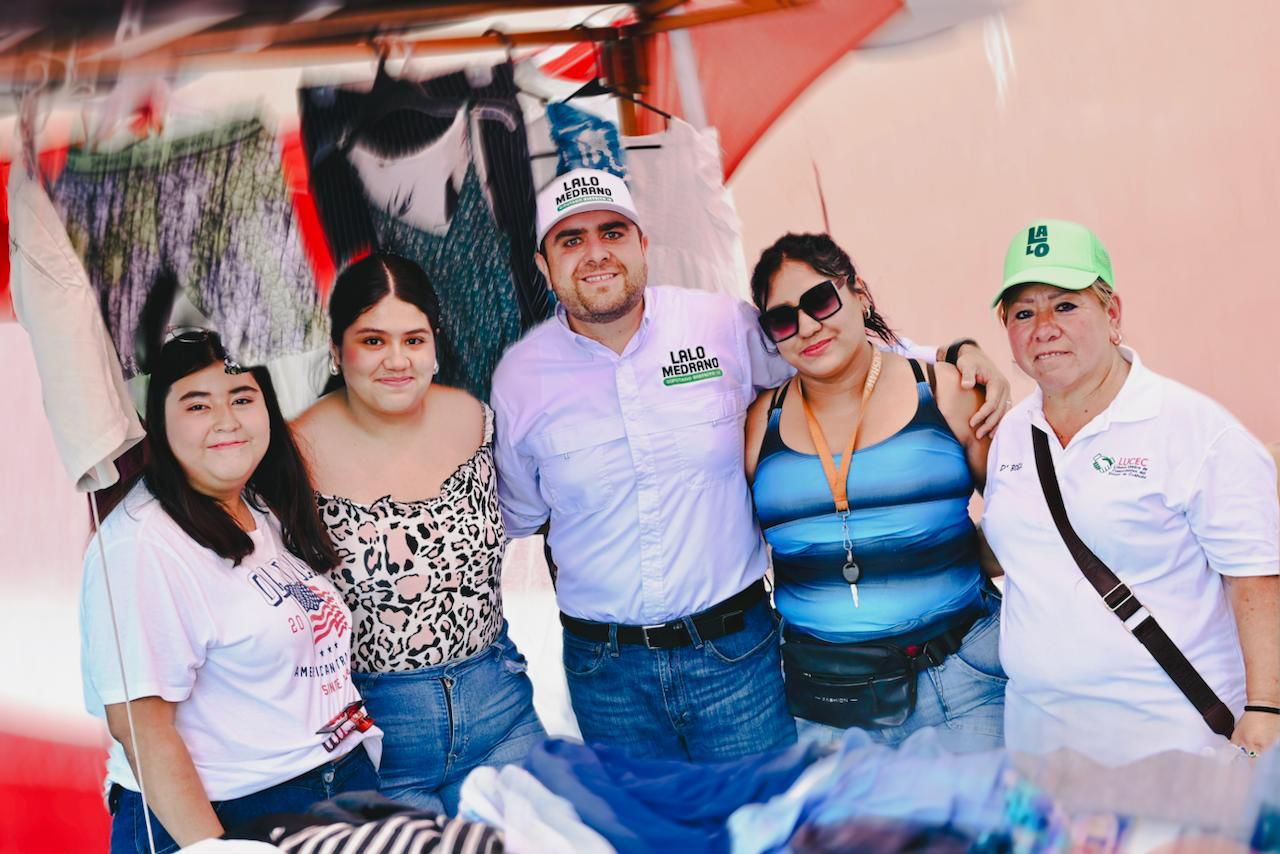 El contacto con la gente marca el rumbo de nuestra campaña: Lalo Medrano