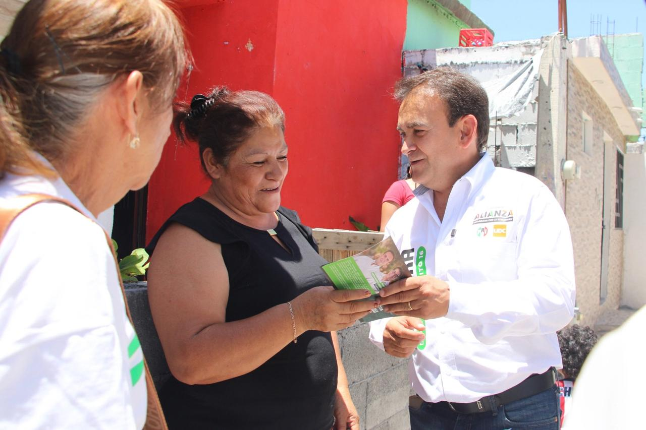 Reitera Álvaro Moreira compromiso de mantener colonias más seguras en el distrito 16