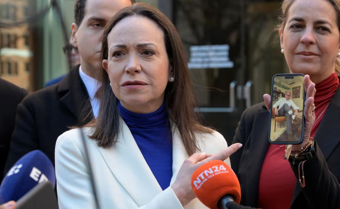 Corina Machado: «Seré candidata» en unas «elecciones limpias y libres» en Venezuela; es parte del plan para restaurar la «libertad»