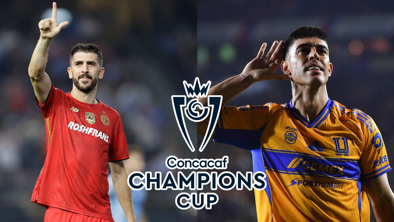 Toluca y Tigres conocen fecha y horario para la final de la Concachampions