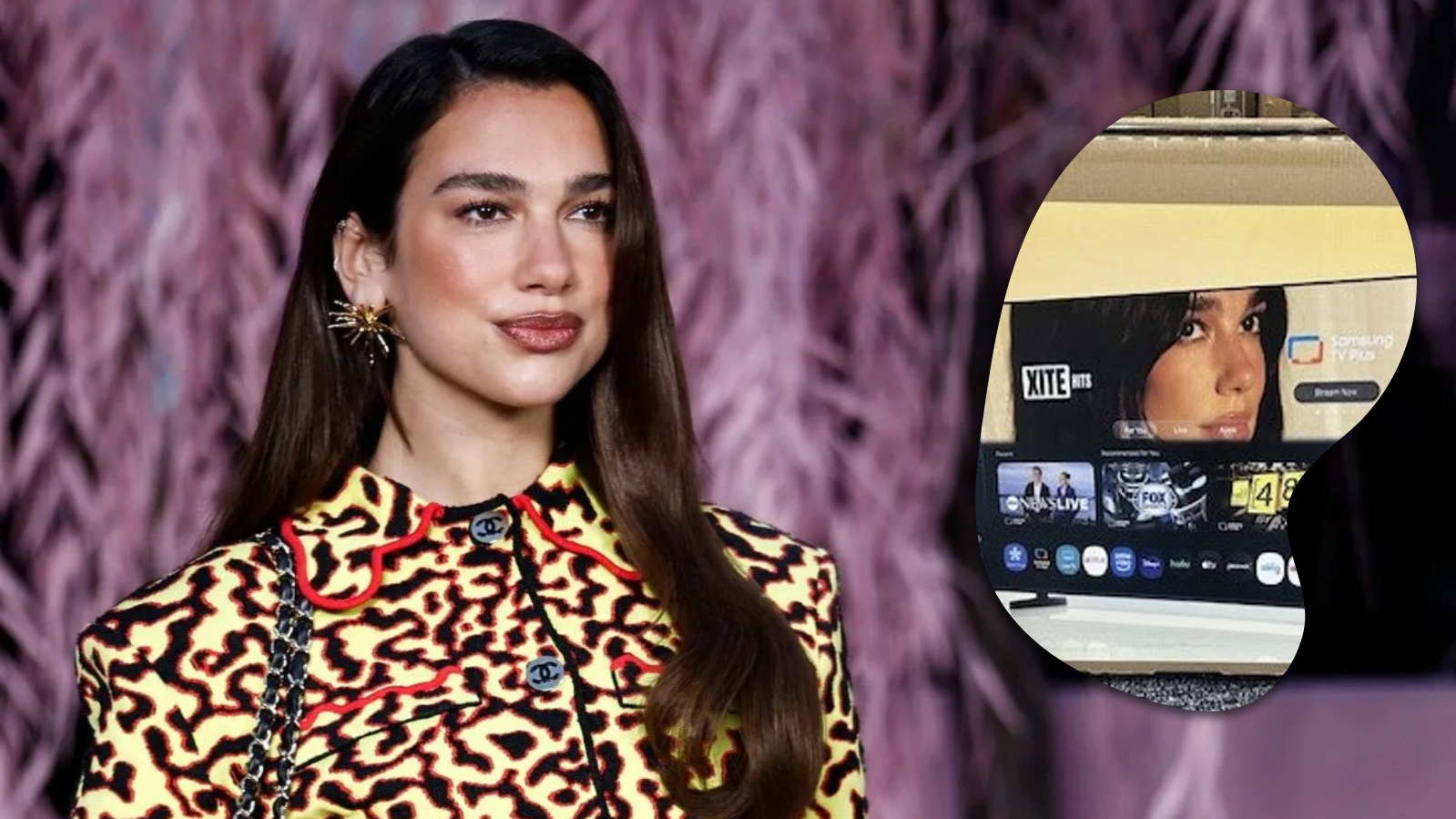 Dua Lipa demanda por 15 mdd a Samsung tras usar su imagen sin autorización en cajas de televisiones