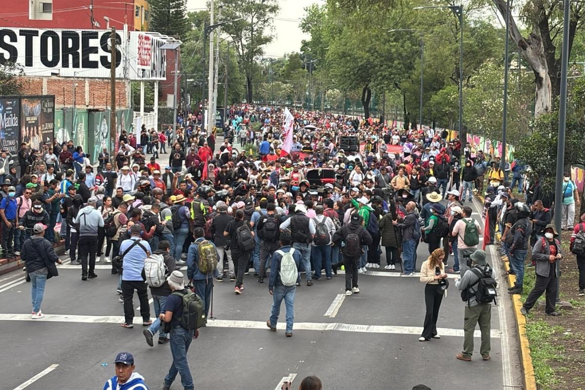 Amenaza CNTE: llegaremos al estadio en CDMX hoy o mañana