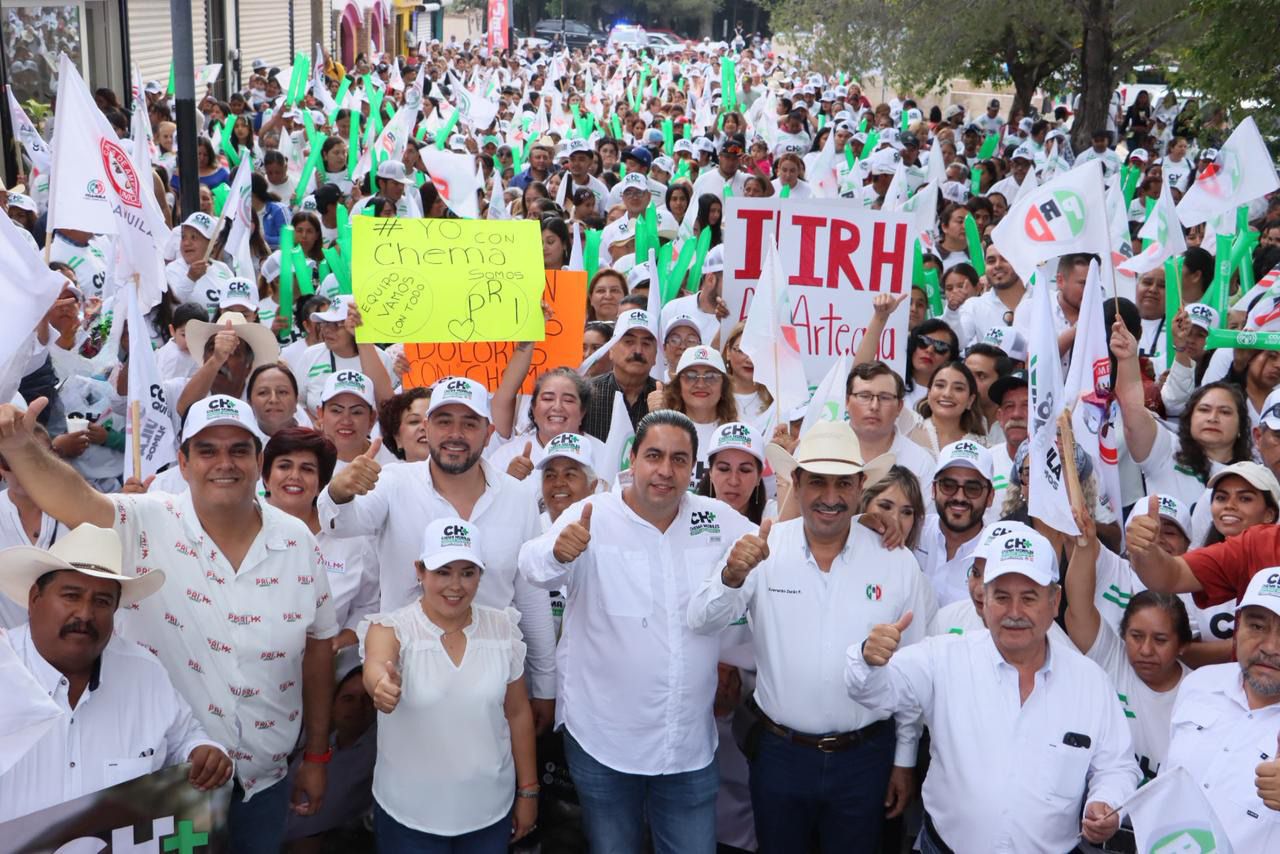 ARTEAGA CON CHEMA EN SU CIERRE DE CAMPAÑA