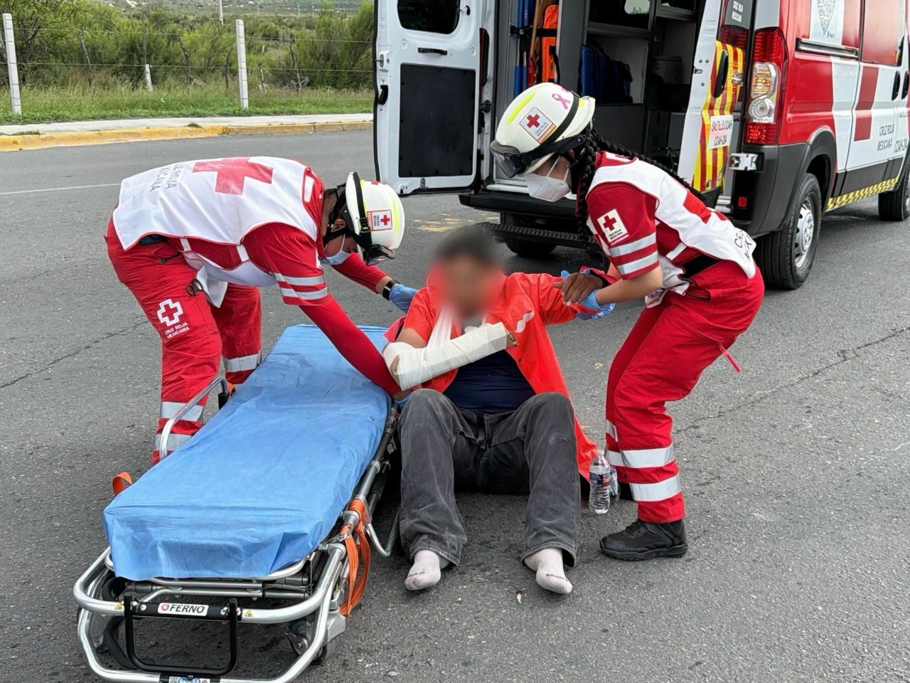 Herido repartidor tras embestida de taxista