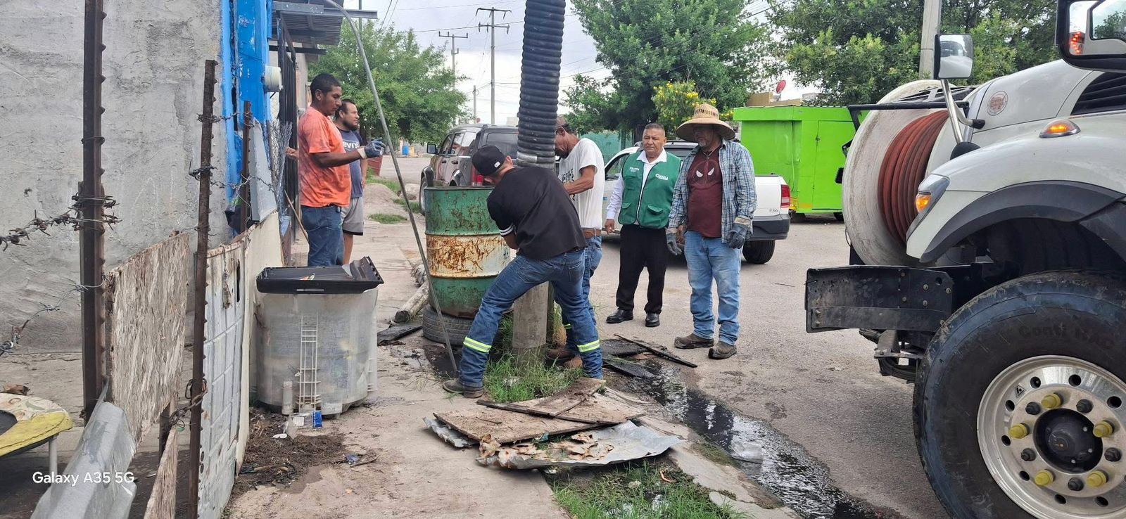 CONTINUAMOS TRABAJANDO POR MINAS DE BARROTERÁN