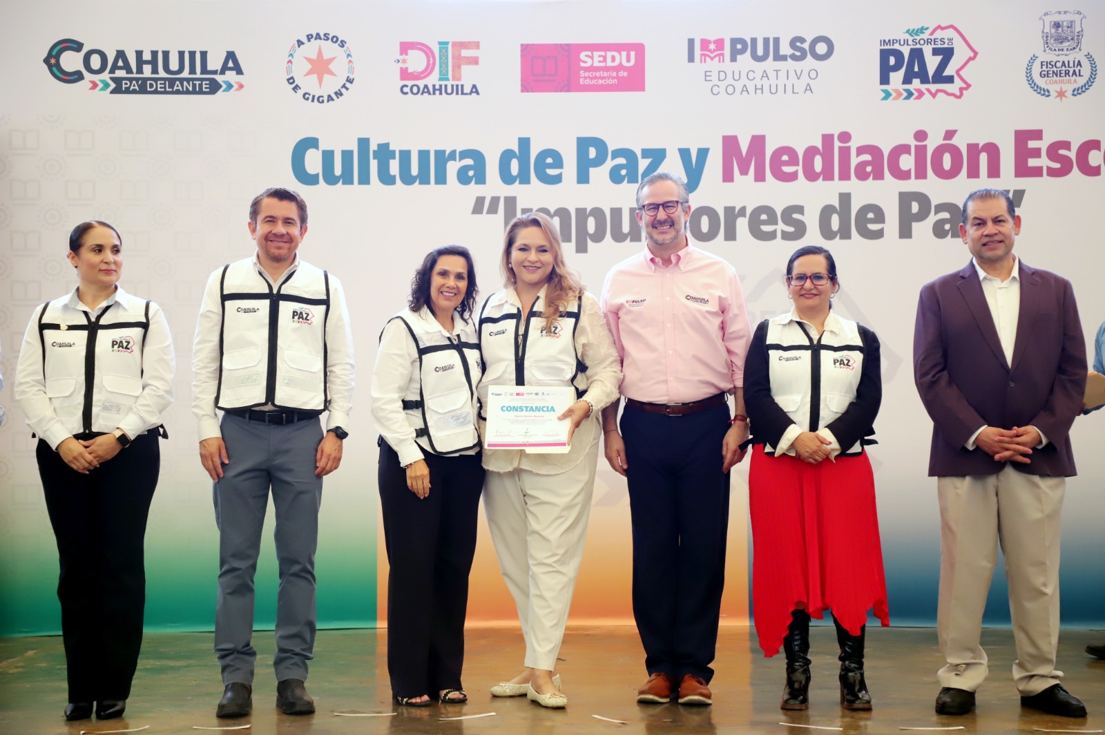 IMPULSA DIF COAHUILA LA CONSTRUCCIÓN DE ENTORNOS ESCOLARES SEGUROS Y PACÍFICOS