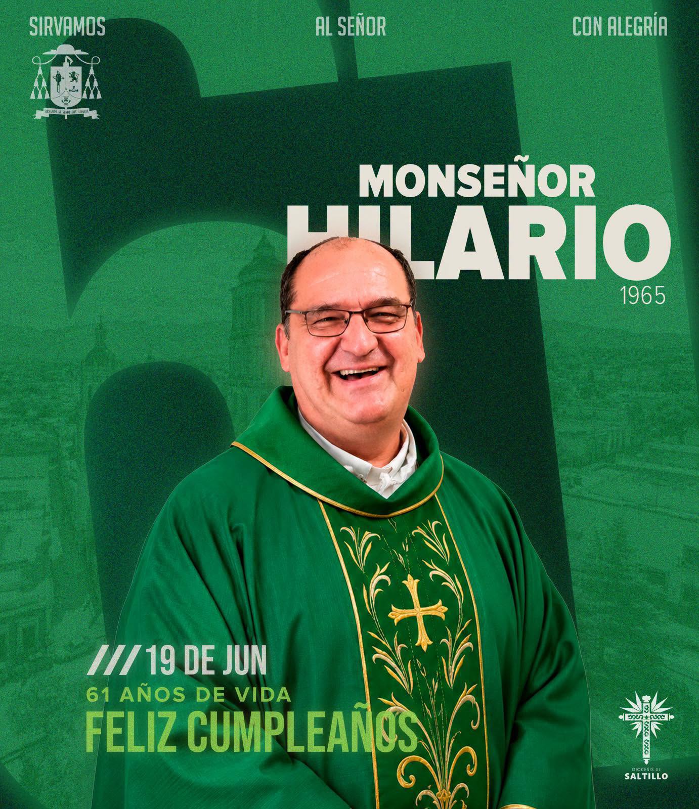 CELEBRAN 61 AÑOS DE VIDA DE MONSEÑOR HILARIO GONZÁLEZ