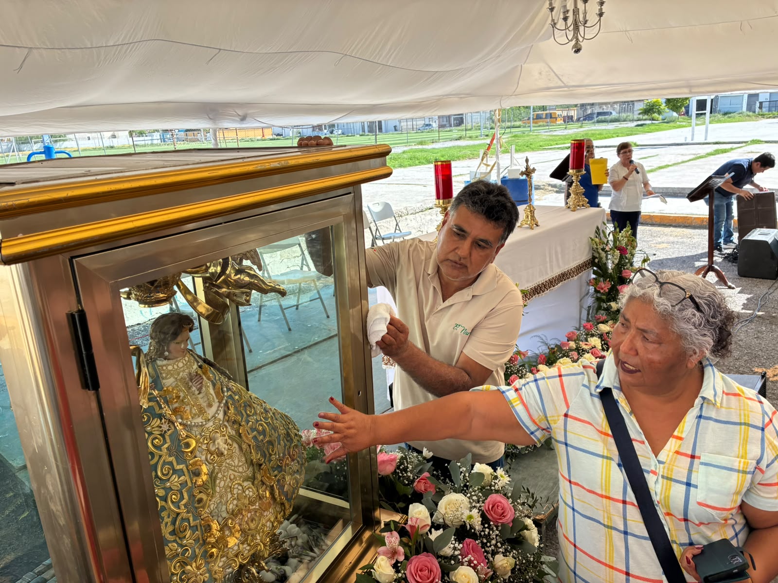 Llega a Monclova Virgen de San Juan de los Lagos