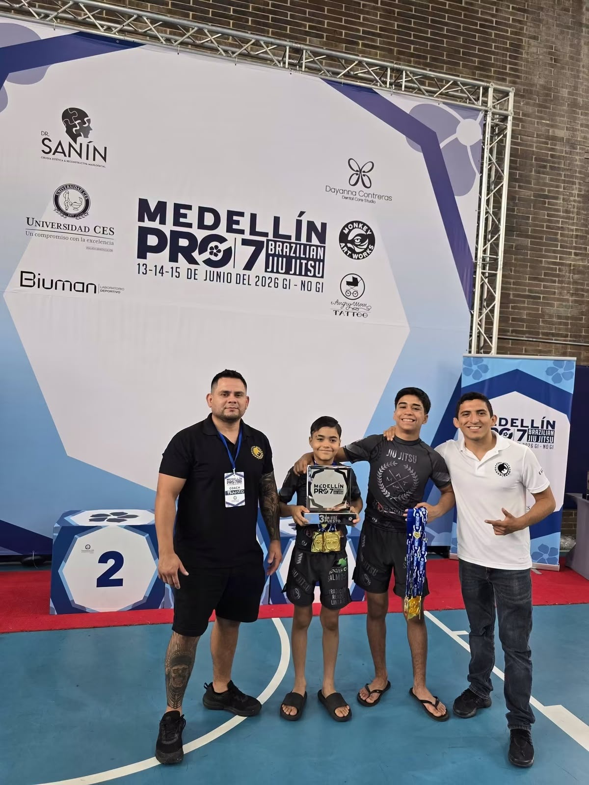 Estudiante de FIME gana bronce en torneo de Jiu Jitsu