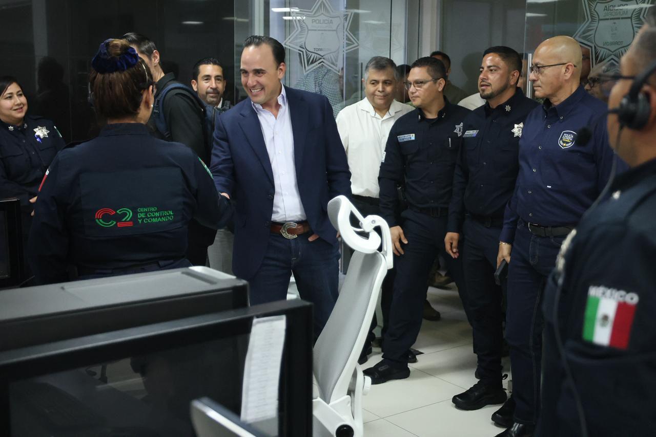 MANTENDREMOS LA SEGURIDAD DE TORREÓN: MANOLO JIMÉNEZ