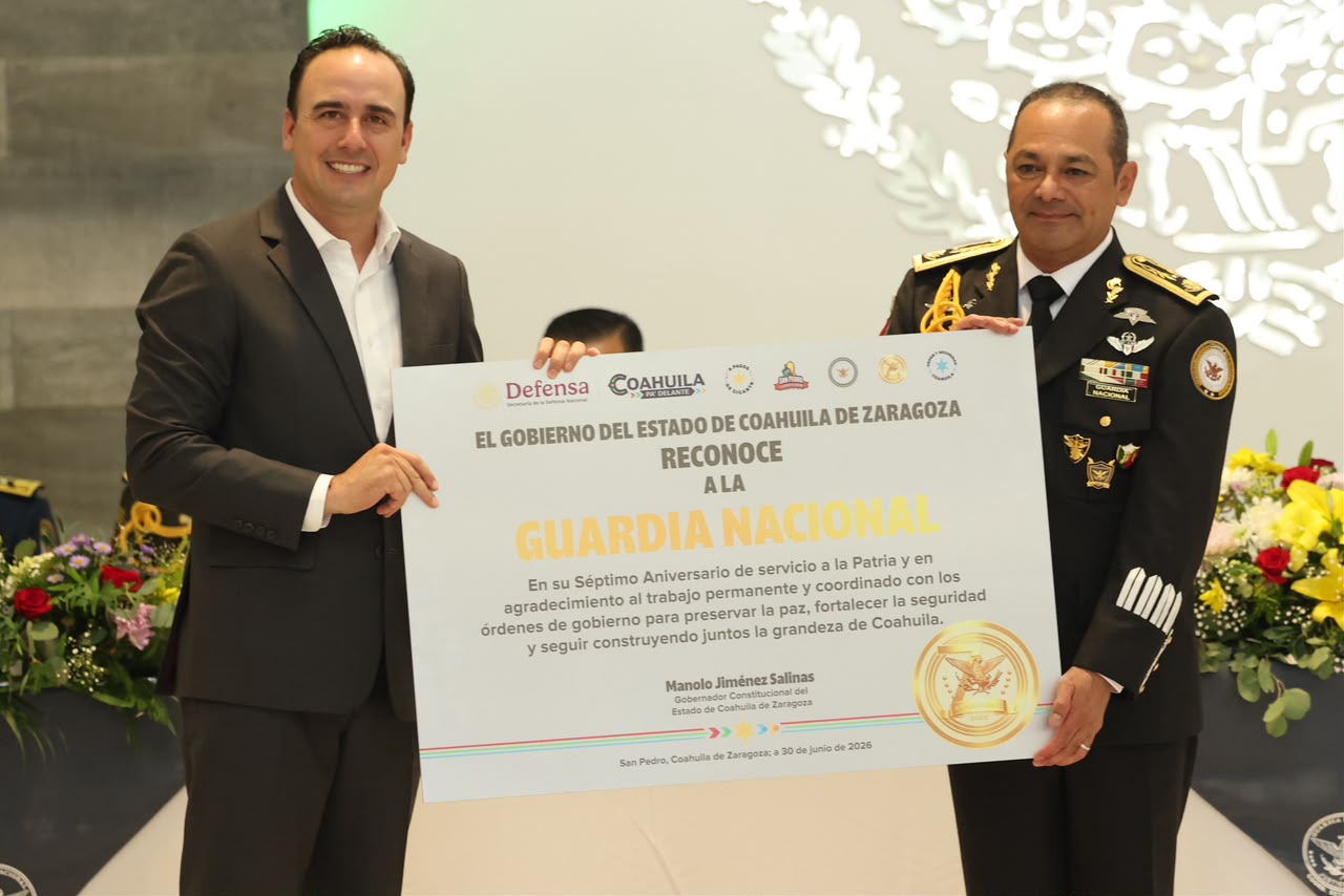 “Celebramos en Coahuila el Séptimo Aniversario de la Guardia Nacional”