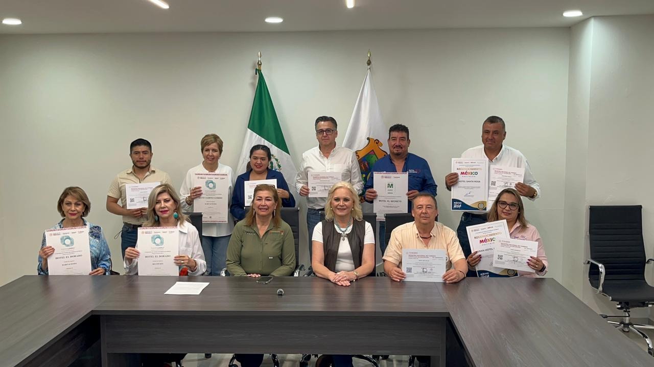 Reconocen Estado y Municipio a hoteleros