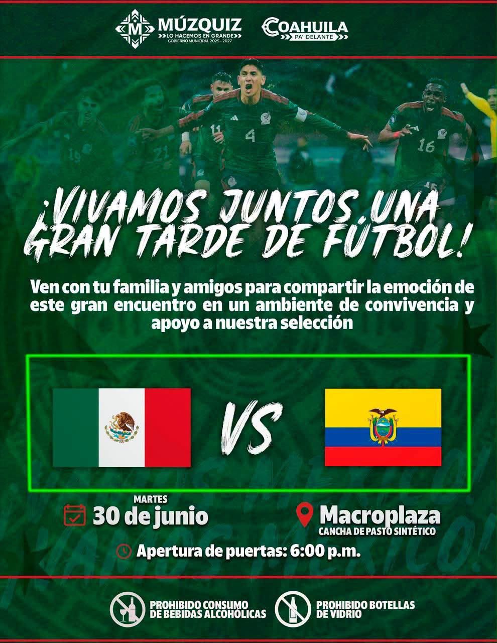 ¡Todo Múzquiz viste de verde!