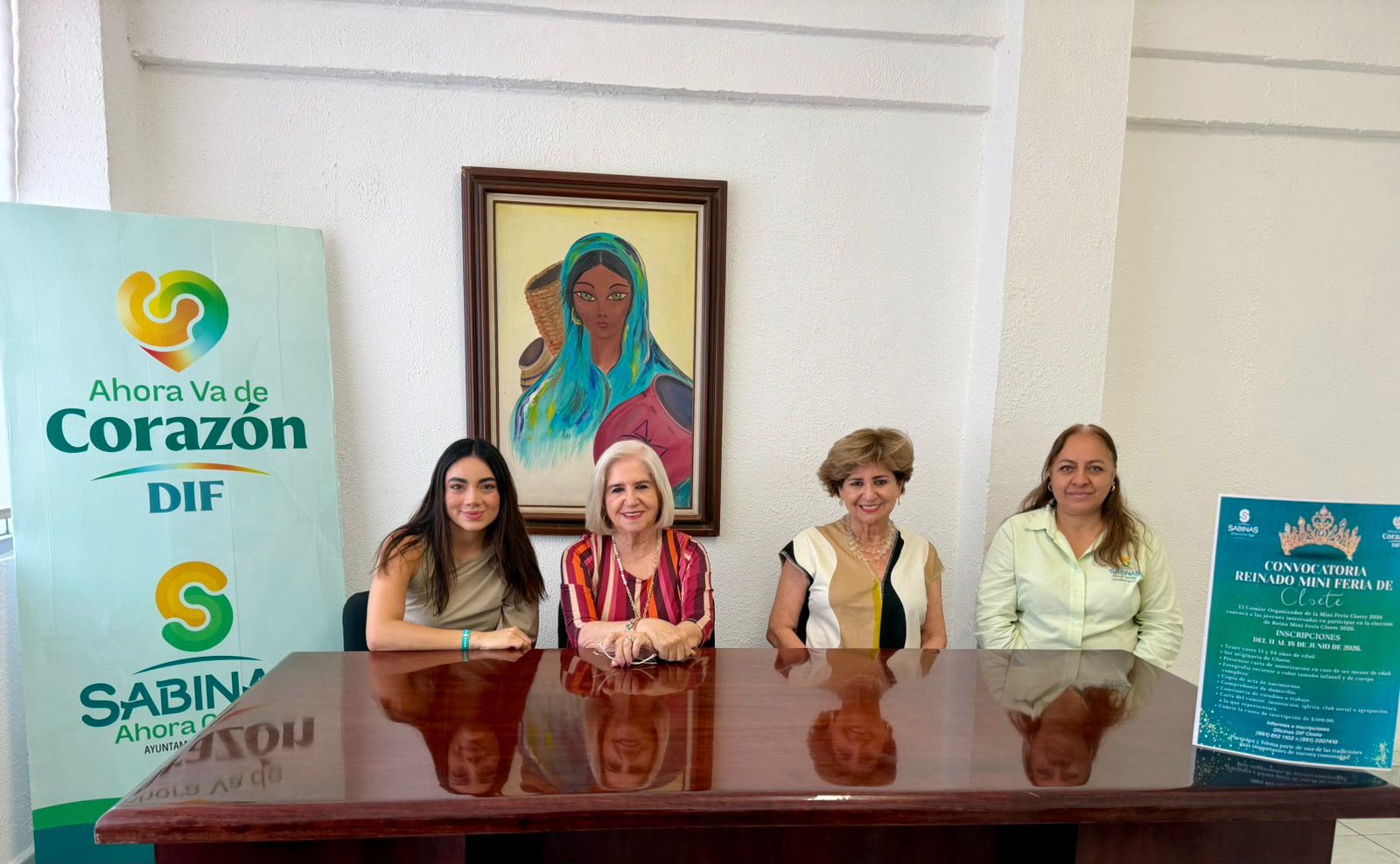 PRESENTA DIF SABINAS CONVOCATORIA PARA EL REINADO DE LA MINI FERIA CLOETE 2026