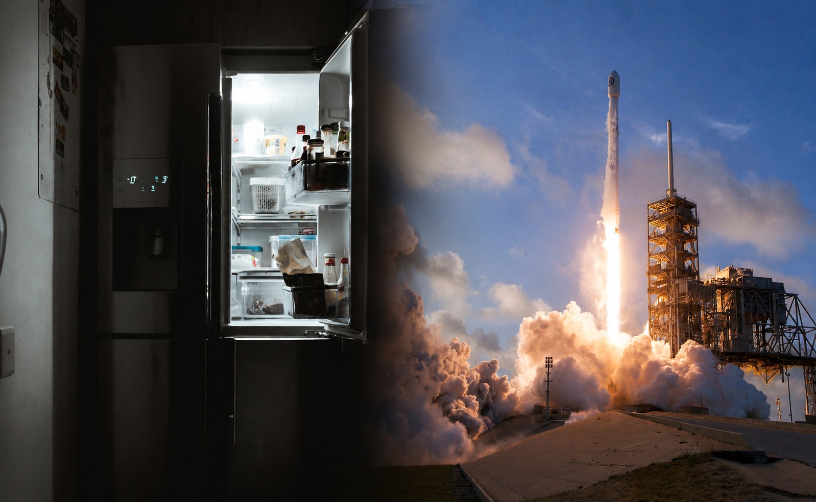 ¿Qué tienen en común un refrigerador y un cohete espacial?