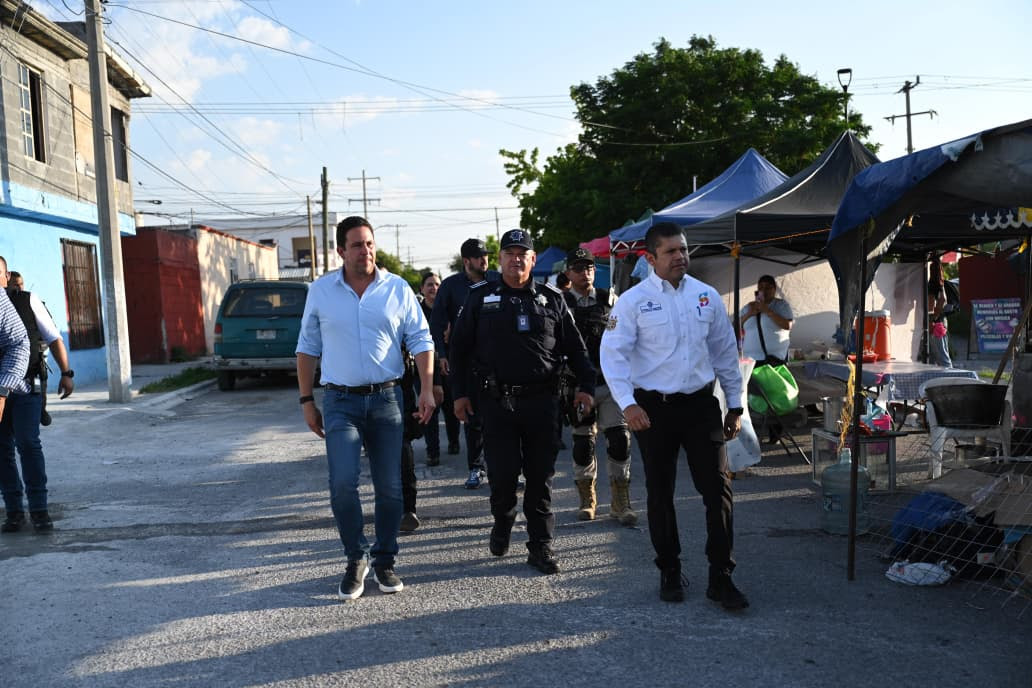 Encabeza Javier Díaz patrullaje preventivo en el sur de Saltillo