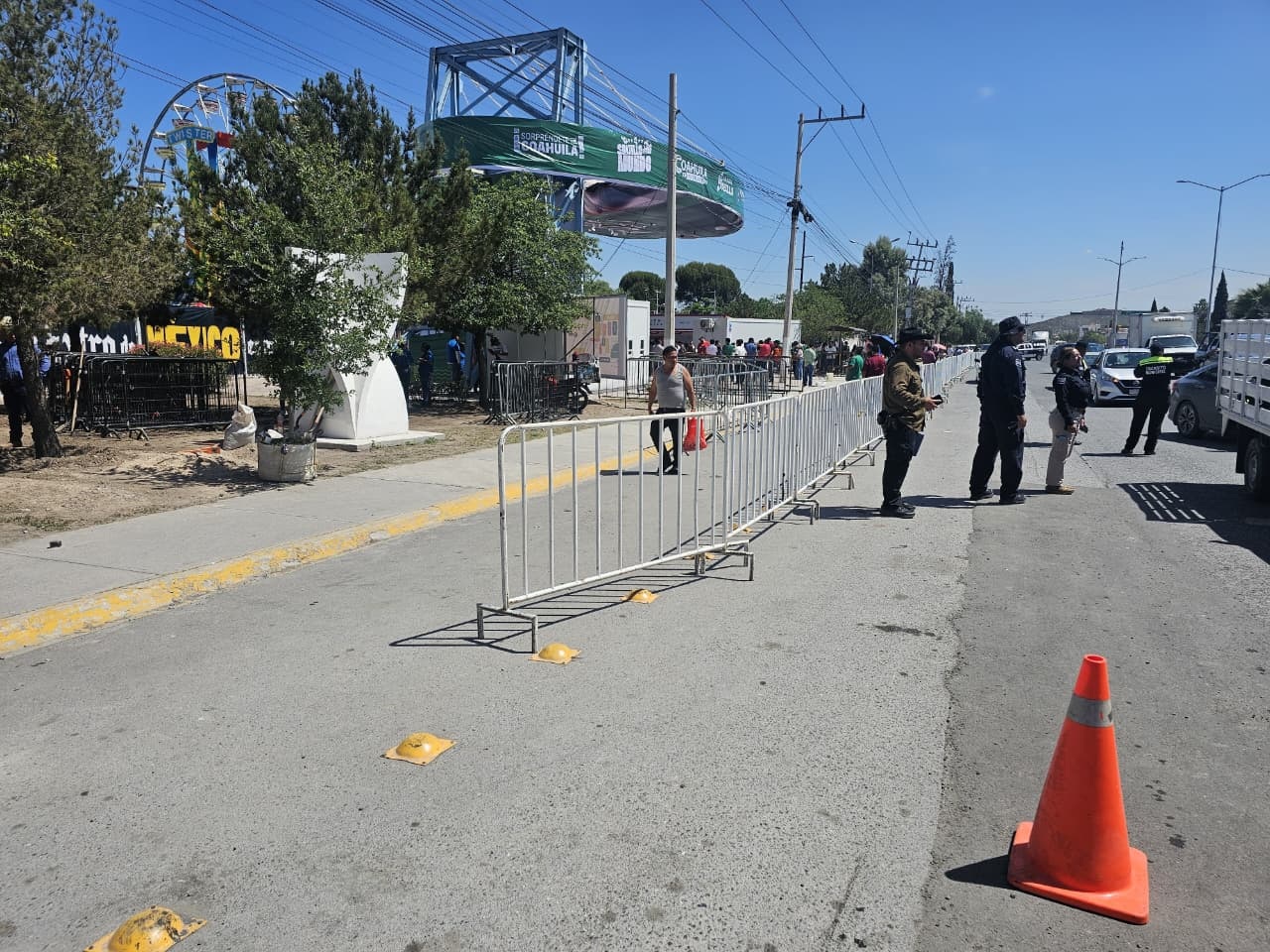 Ejecutan cierre temporal de un tramo de la ciclovía