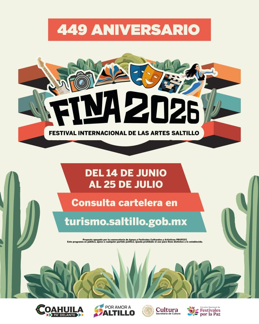 Arrancará este domingo la FINA 2026 en Saltillo