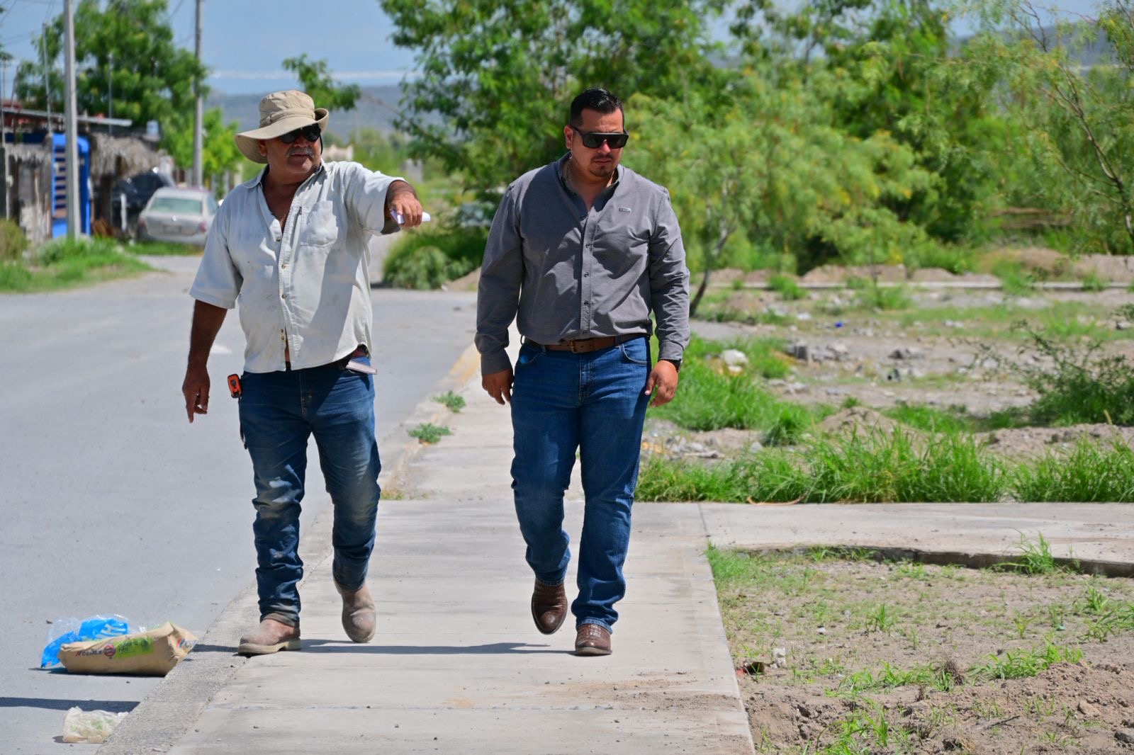 SUPERVISA JAVIER REHABILITACIÓN DE LAS ÁREAS RECREATIVAS EN NUEVA ESPERANZA