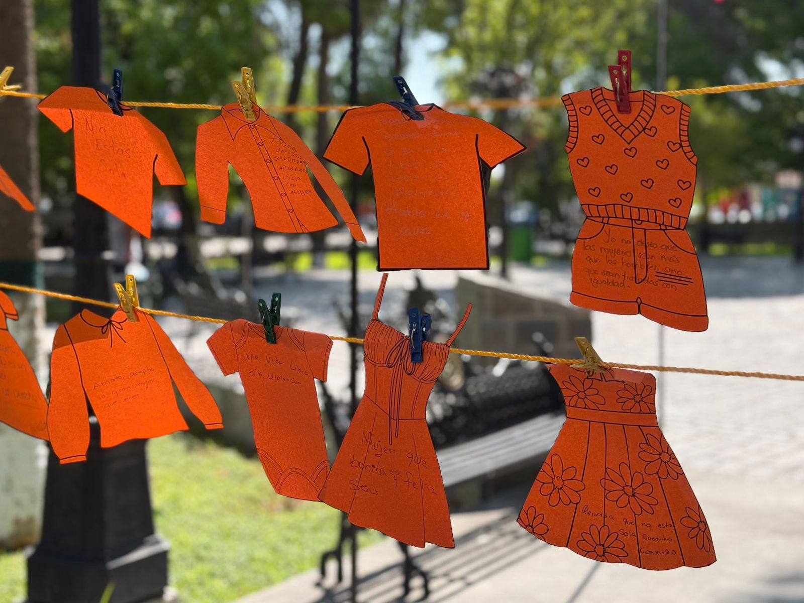 San Buenaventura viste naranja para una vida libre de violencia