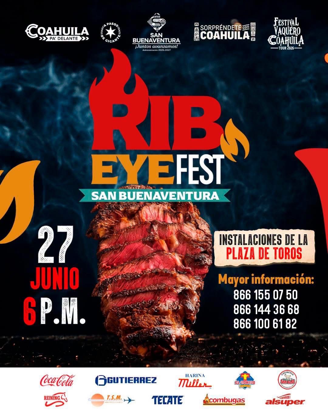 INVITA ALCALDE JAVIER FLORES AL RIB EYE FEST SAN BUENA 2026
