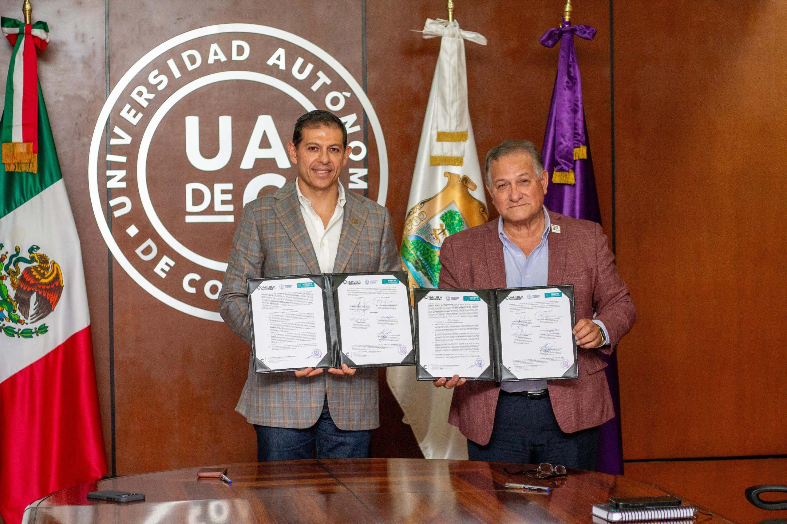 Firman convenio UAdeC y COECYT