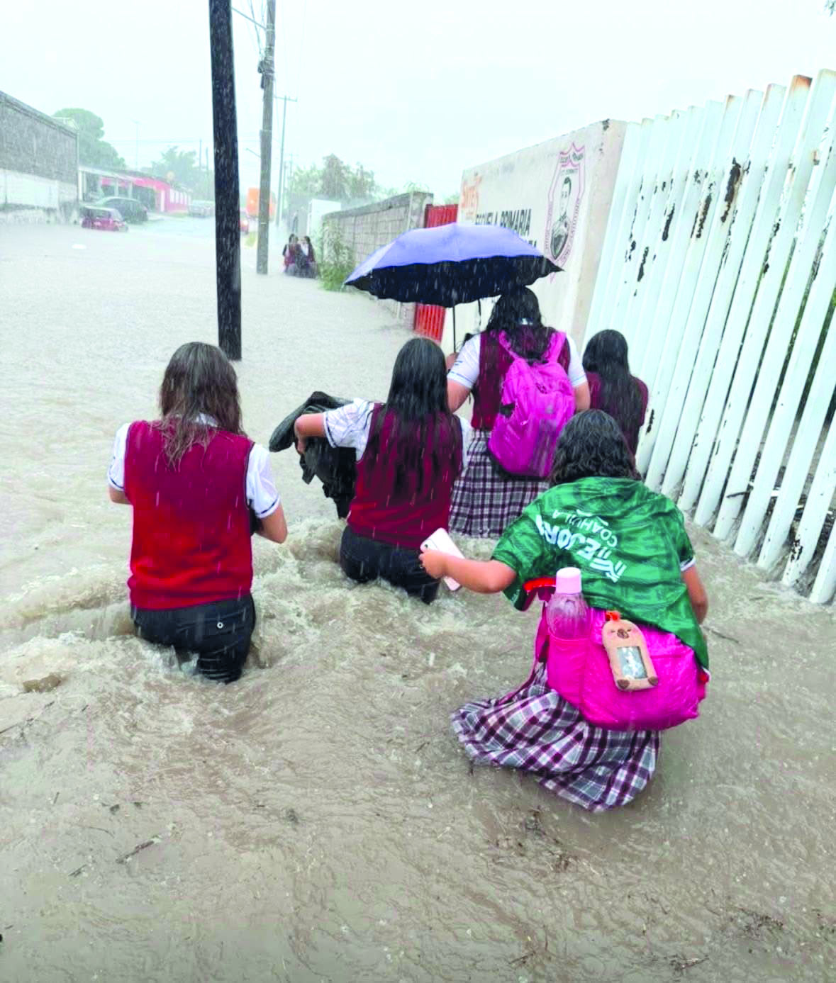 INUNDA TORMENTA LA REGIÓN CENTRO