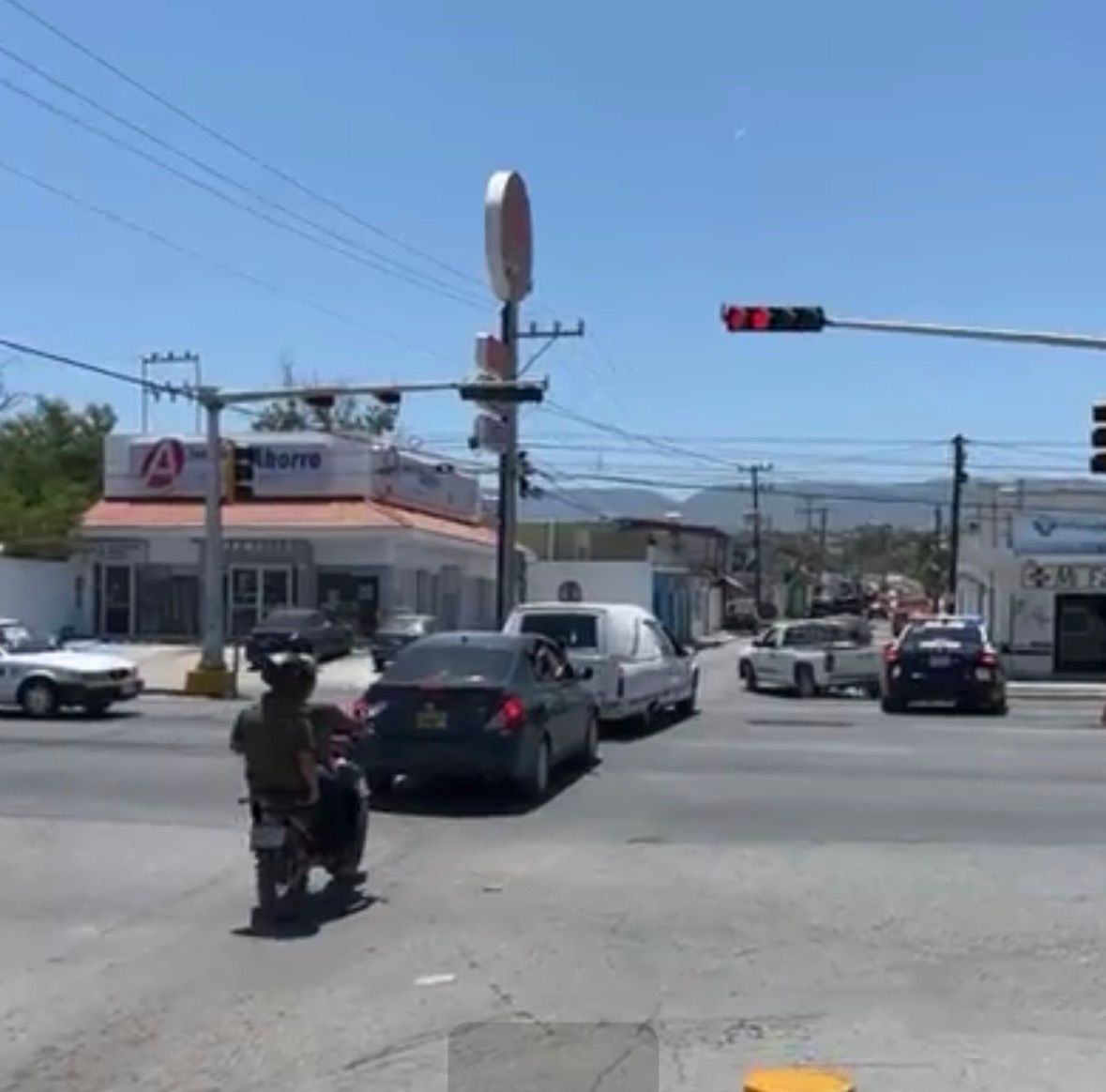 Despiden con caravana a motociclista monclovense