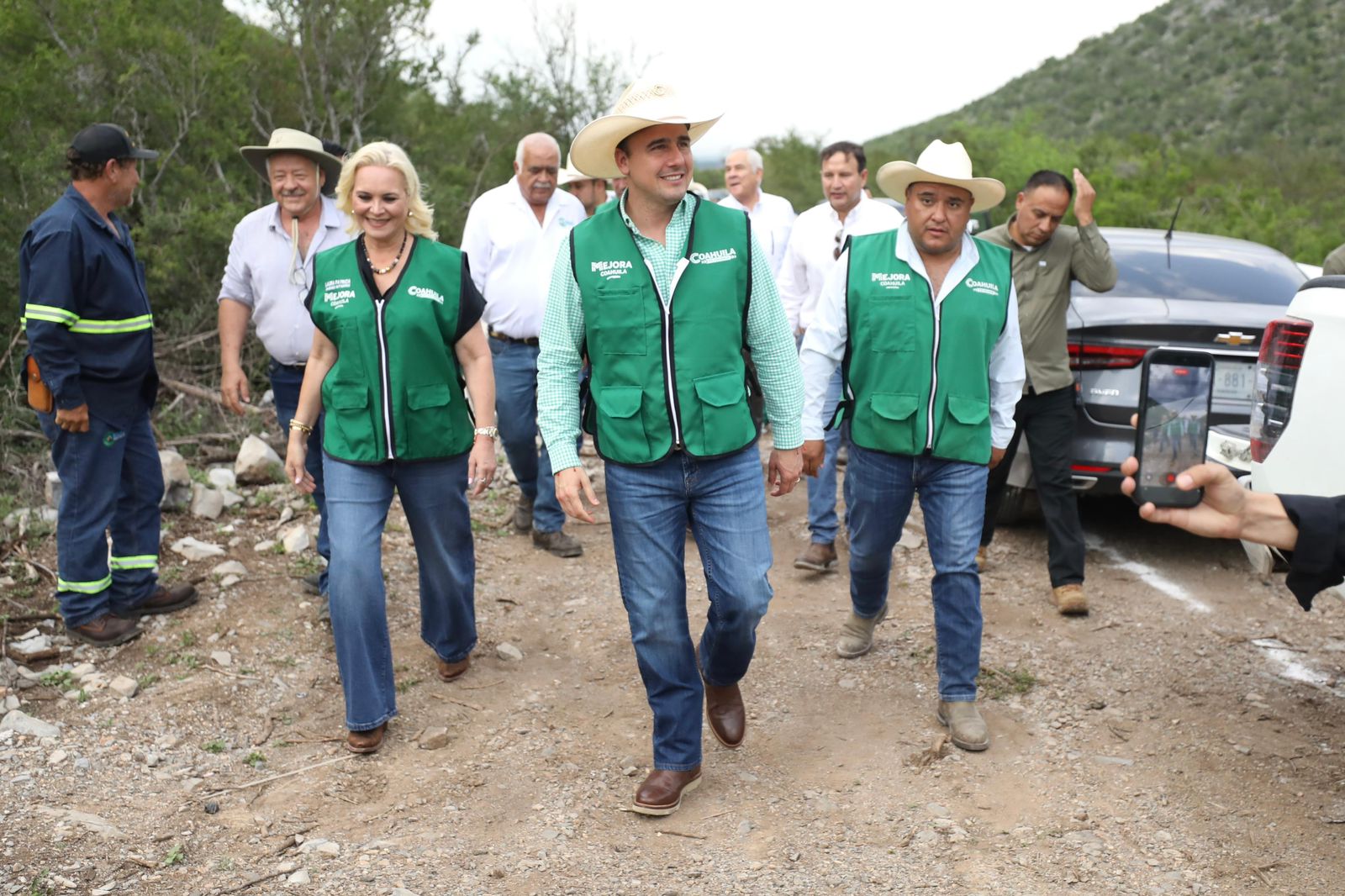 SUPERVISA MANOLO JIMÉNEZ AVANCE DE POZO APARICIO 3 PARA FORTALECER EL ABASTO DE AGUA EN MÚZQUIZ