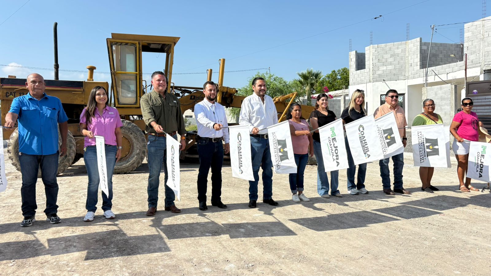 Arranca pavimentación en calles de la Lupita Murguía