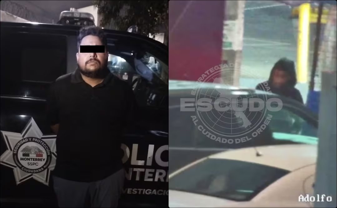 Capturan a sujeto vinculado a cristalazos durante Fan Fest en Monterrey; le aseguraron cinco bolsas con hierb4 verde