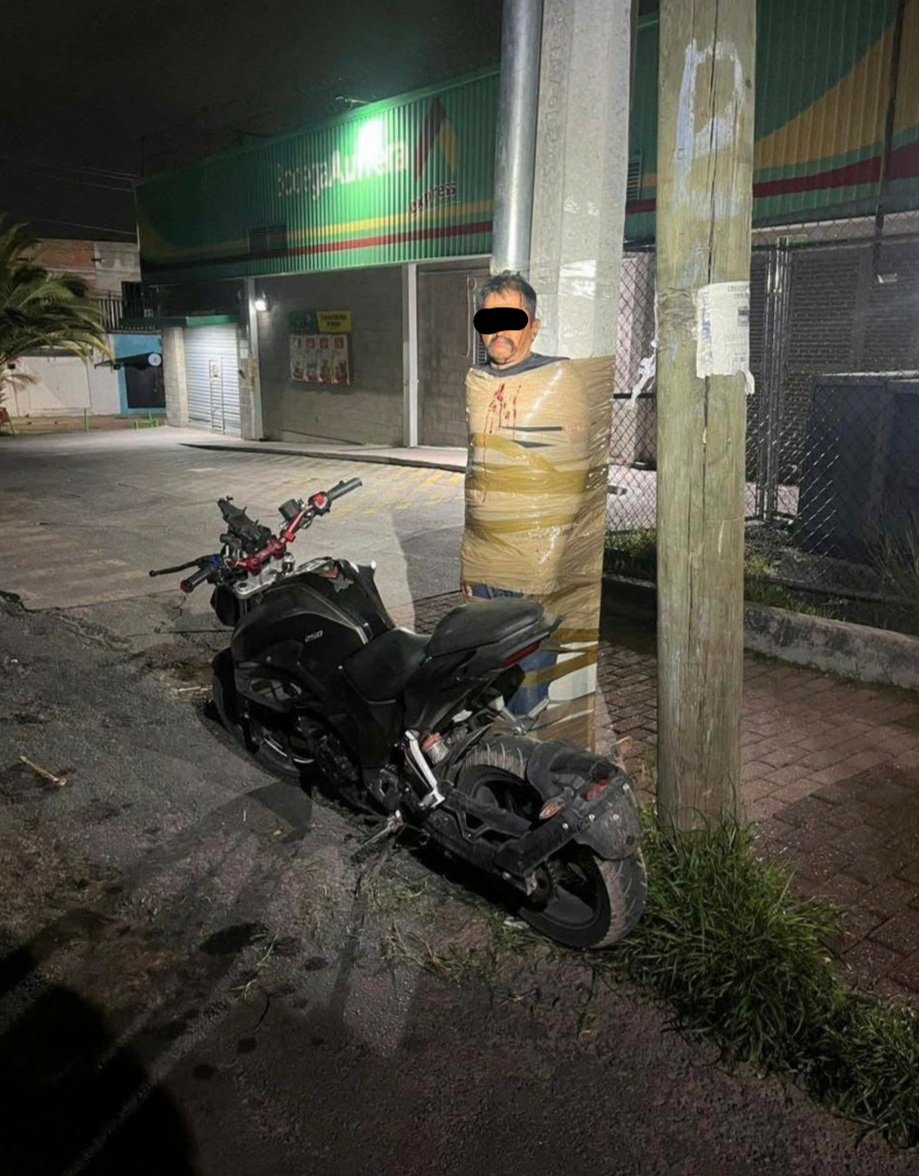 Surge justiciero en Lagos de Moreno que imita estilo de Batman para detener a presuntos criminales