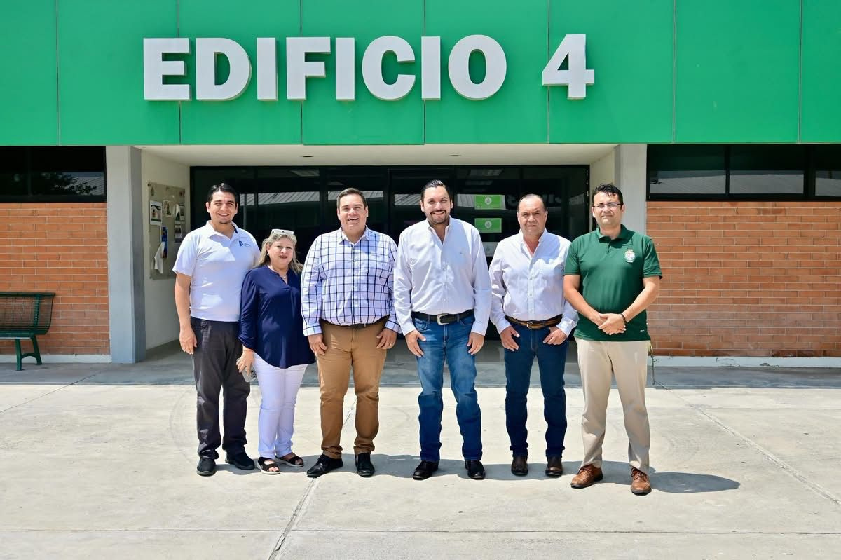 En equipo con el Gobernador, Carlos Villarreal fortalece la educación tecnológica
