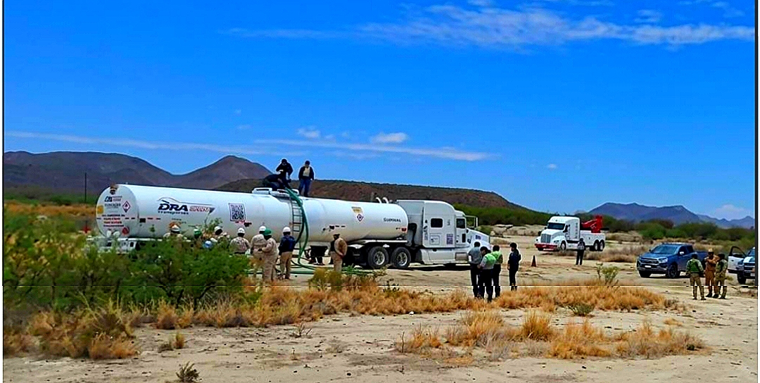 Aseguran 30 mil litros de diésel presuntamente ilegal en carretera Torreón-Saltillo