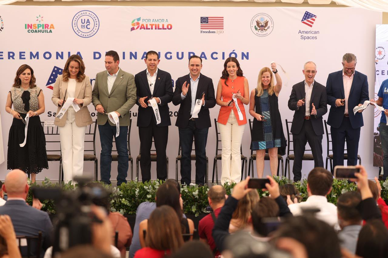 CON «AMERICAN SPACE COAHUILA» SEGUIMOS FORTALECIENDO LA RELACIÓN CON EUA: MANOLO