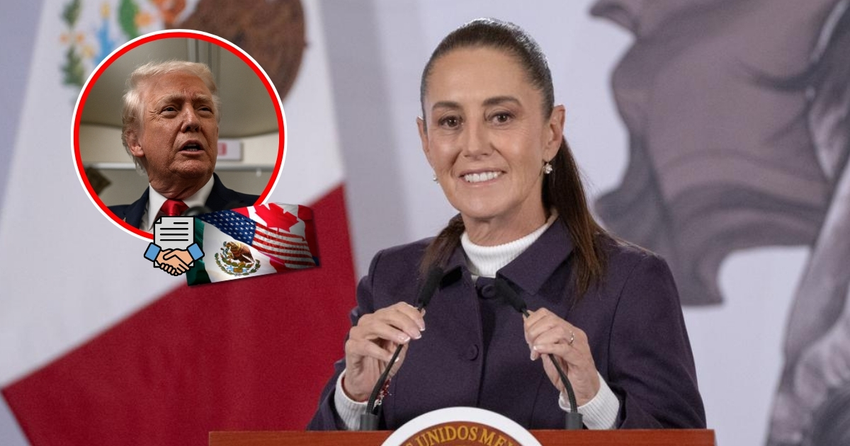 “El T-MEC es ley”: Sheinbaum frena pretensiones de Trump con el tratado que él mismo firmó