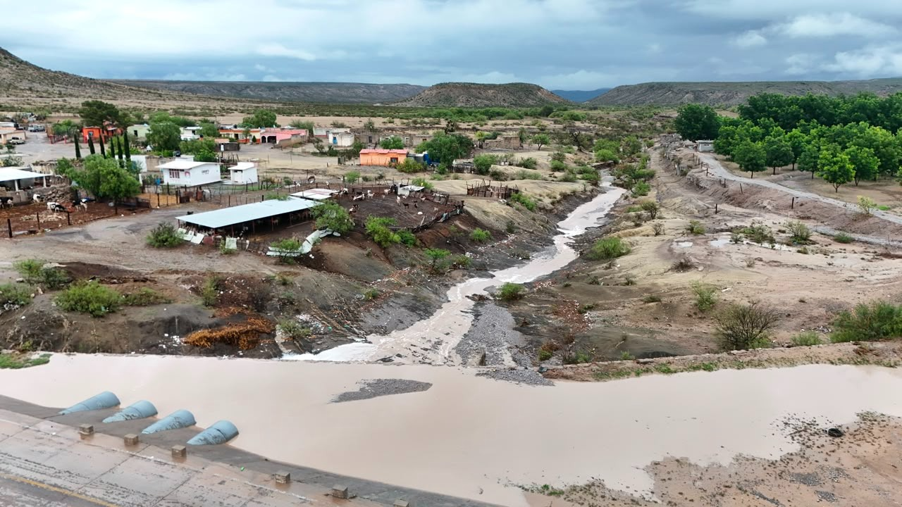 Lluvias acumulan 35 milímetros en pocas horas; Protección Civil despliega operativo