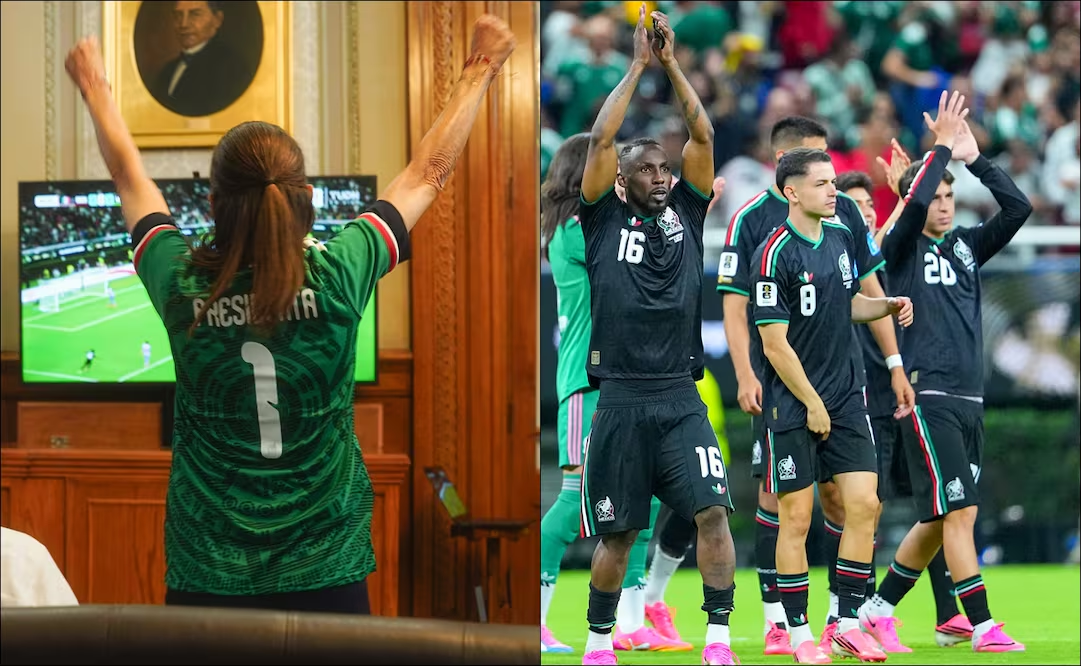 Claudia Sheinbaum lanza emotiva felicitación a la Selección Mexicana por triunfo sobre Corea del Sur