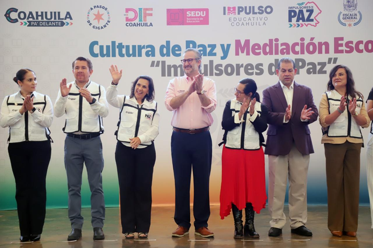 IMPULSA DIF COAHUILA LA CONSTRUCCIÓN DE ENTORNOS ESCOLARES MÁS SEGUROS Y PACÍFICOS