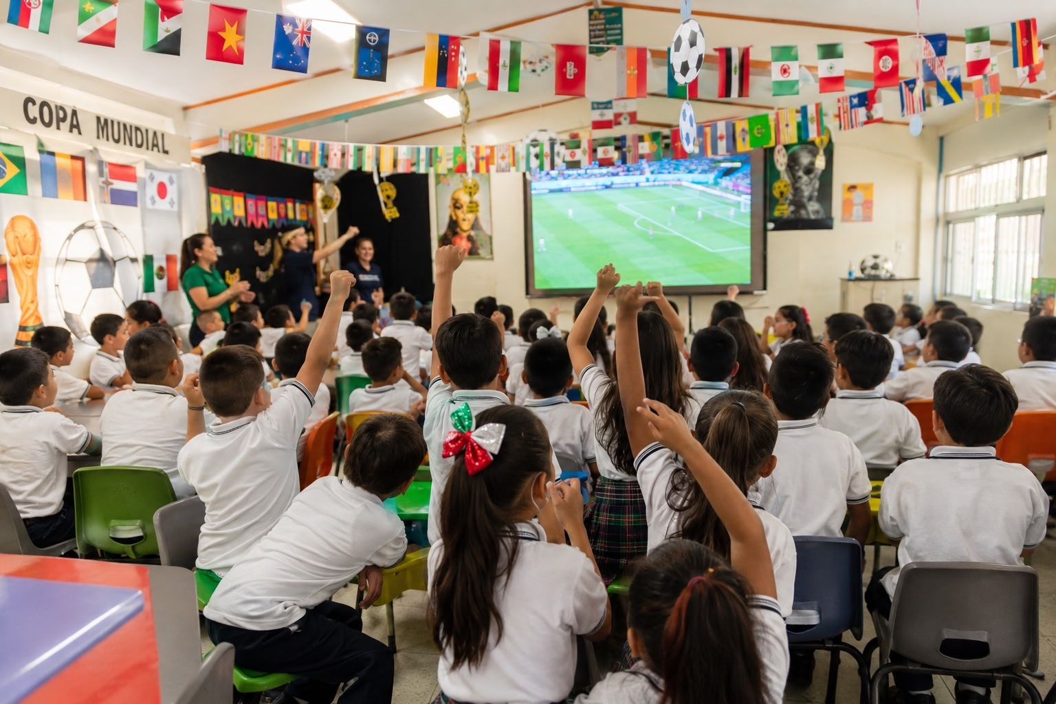 Mundial mueve horarios en escuelas de Coahuila