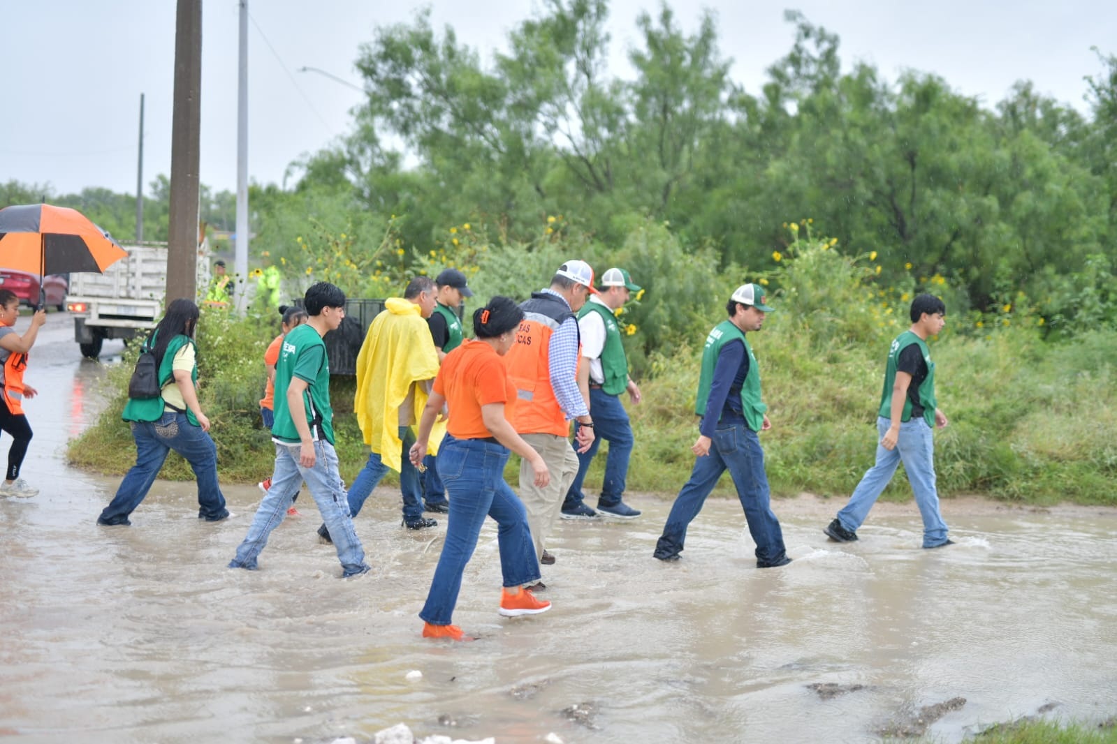 Refuerzan atención tras lluvias en Ciudad Acuña