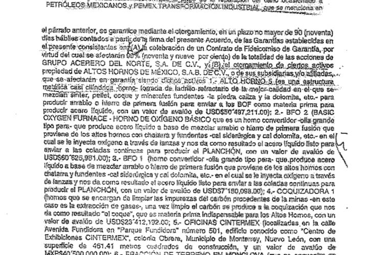 Cuestionan Caterpillar el pago preferente a PEMEX