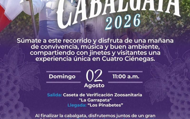 Víctor Leija invita a la tradicional Cabalgata