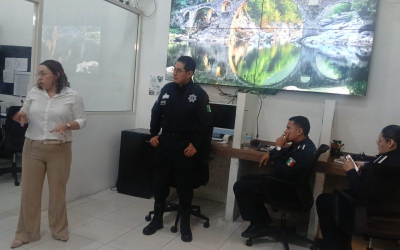 Refuerzan preparación Policial con cursos de salud mental