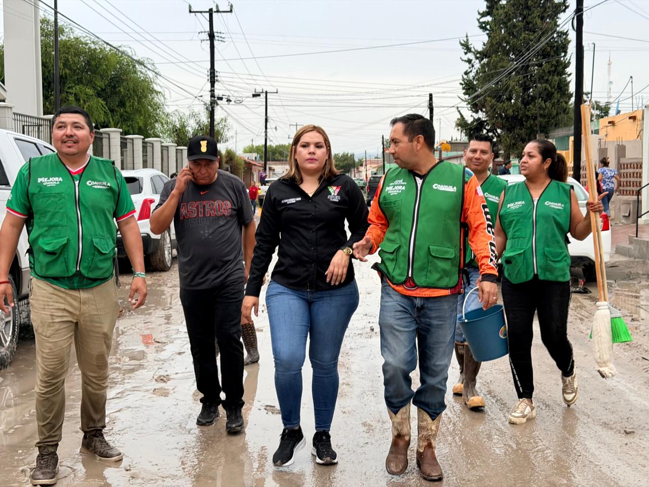 Castaños atiende reportestras fuertes lluvias