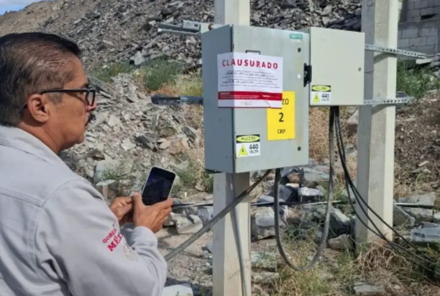 Clausura Conagua dos pozos ilegales de extracción de agua