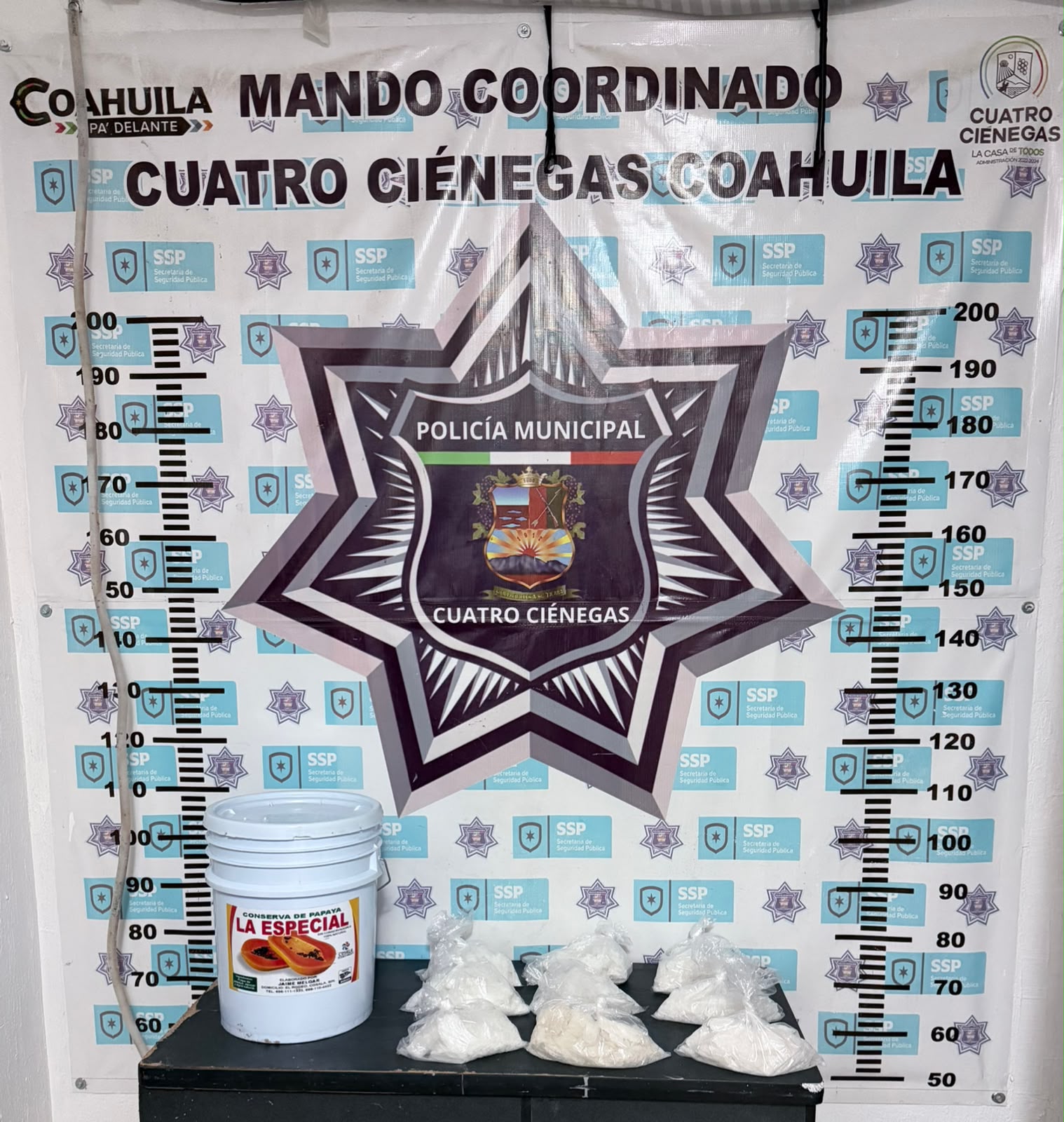 Decomisa policía de 4-C dosis de “Cristal”